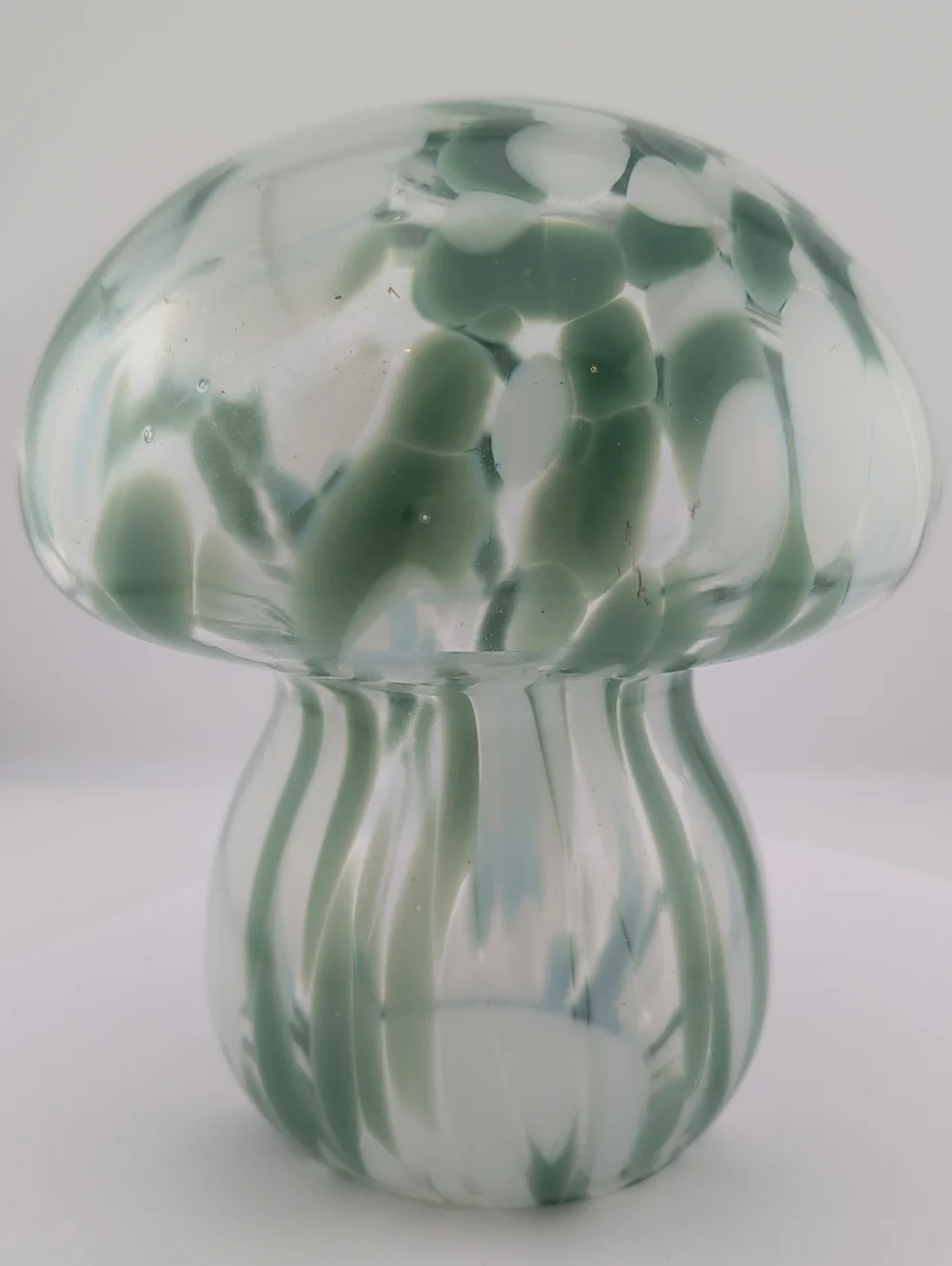 Fairy Light Toadstool Hand blown Glass